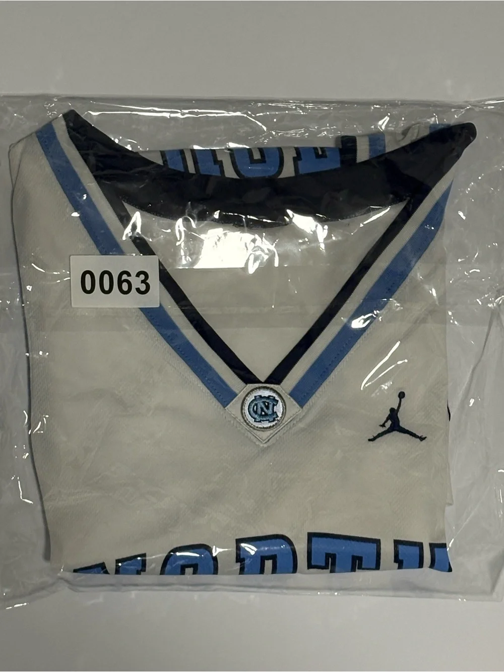 Jordan North Carolina Tar Heels #25 Jersey - White & Carolina Blue